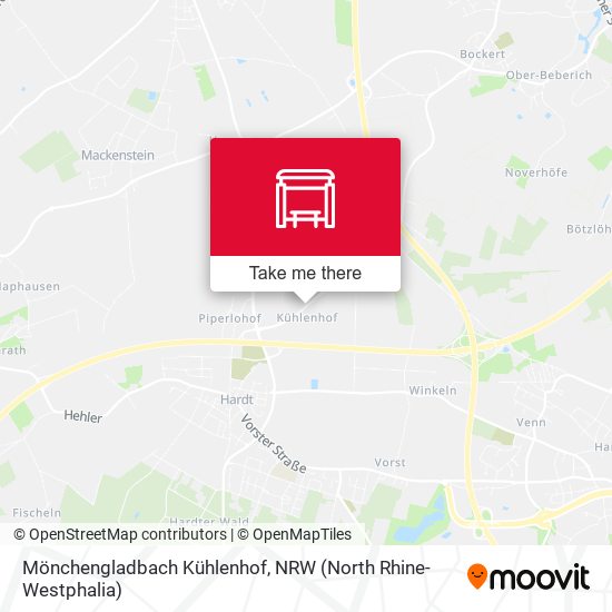 Mönchengladbach Kühlenhof map