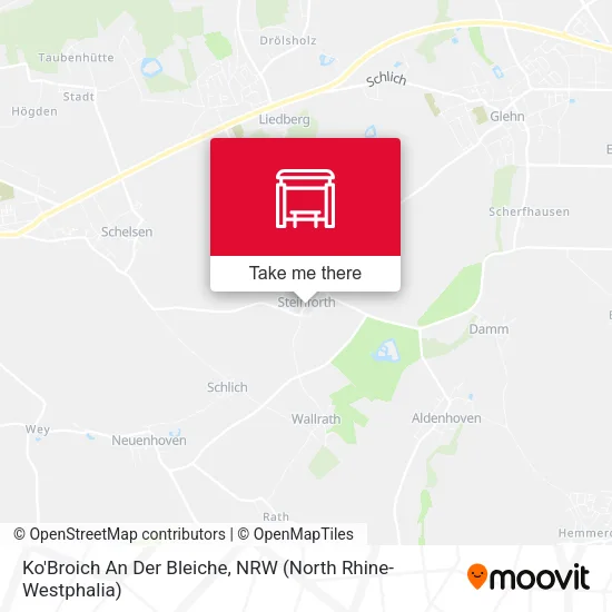 Карта Ko'Broich An Der Bleiche