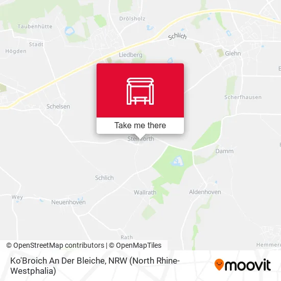 Карта Ko'Broich An Der Bleiche