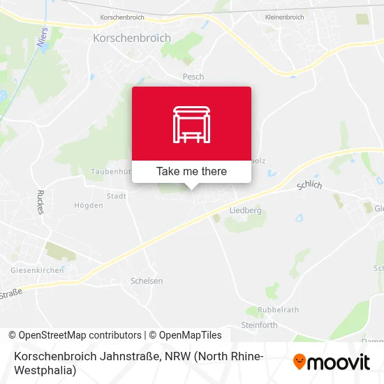 Korschenbroich Jahnstraße map