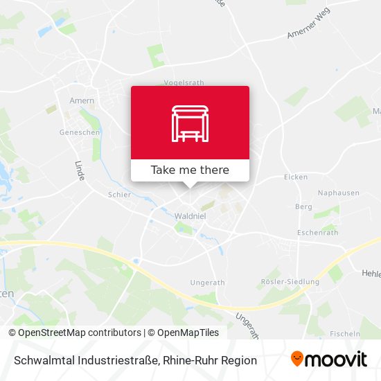 Schwalmtal Industriestraße map