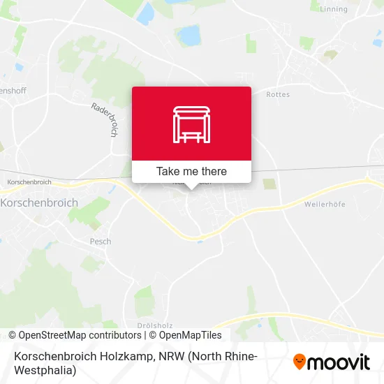 Korschenbroich Holzkamp map