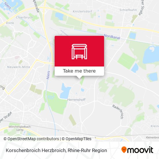 Korschenbroich Herzbroich map