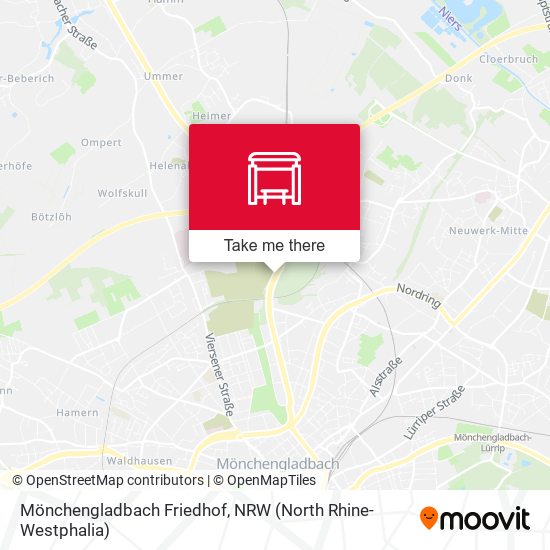 Mönchengladbach Friedhof map