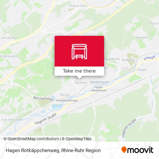 Hagen Rotkäppchenweg map