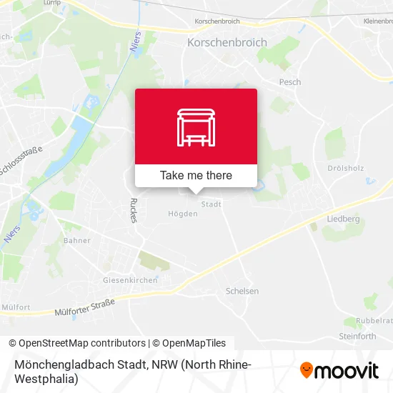 Карта Mönchengladbach Stadt