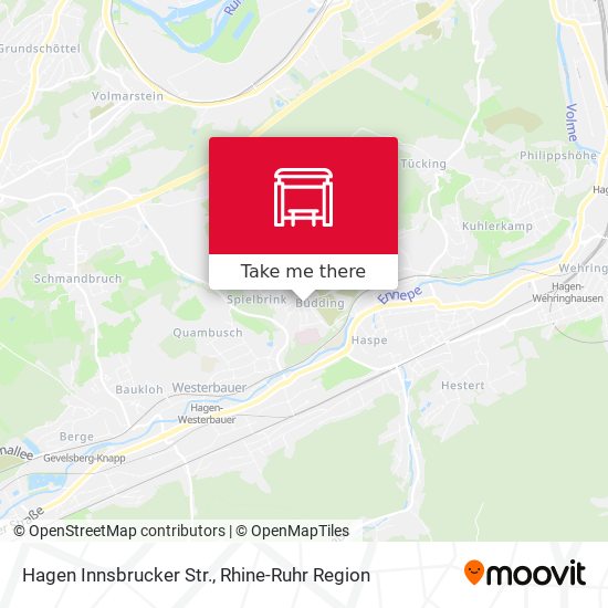 Hagen Innsbrucker Str. map