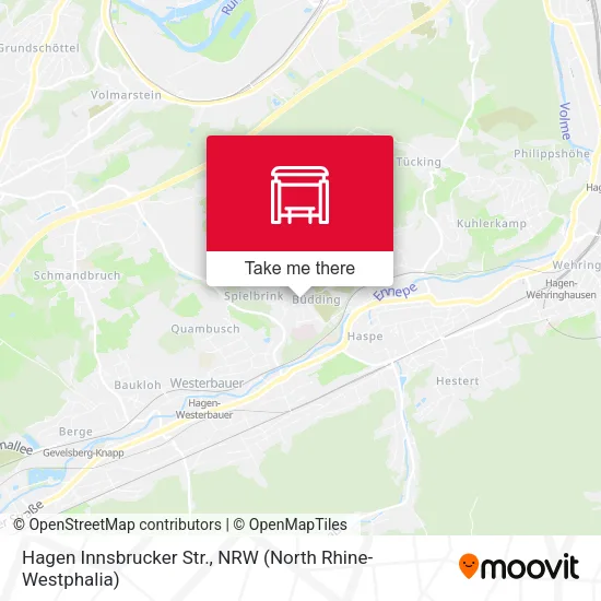 Карта Hagen Innsbrucker Str.