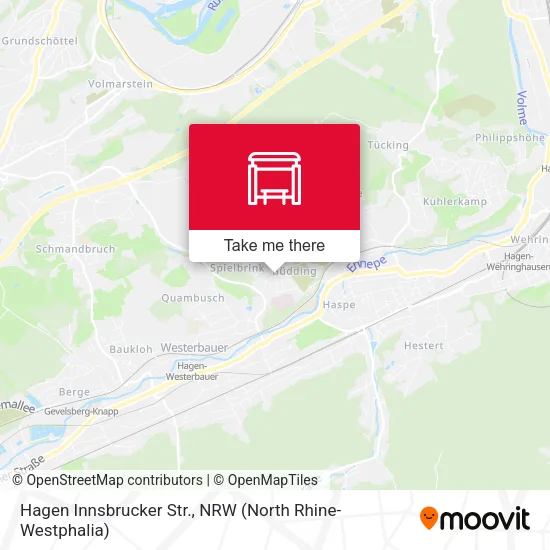 Hagen Innsbrucker Str. map