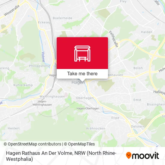 Карта Hagen Rathaus An Der Volme