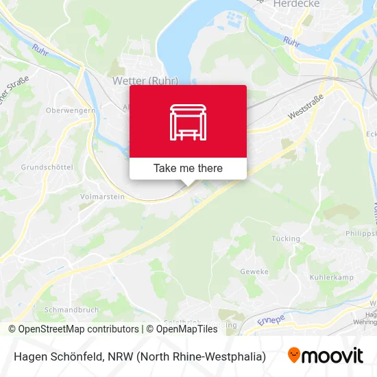 Hagen Schönfeld map