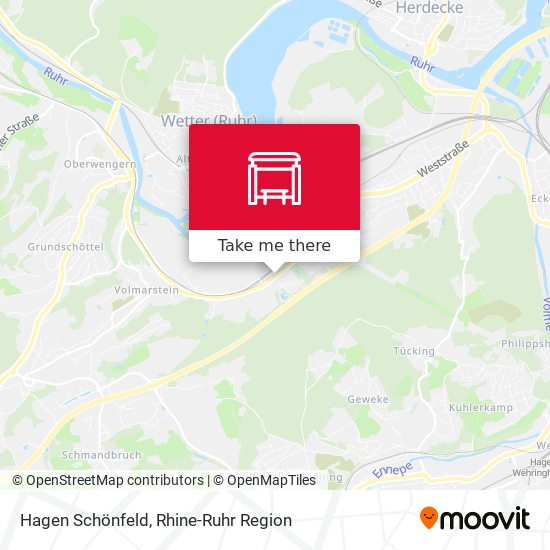 Hagen Schönfeld map