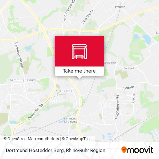Dortmund Hostedder Berg map