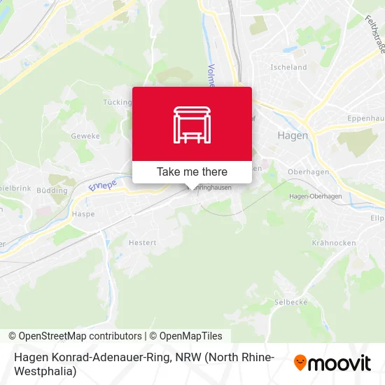 Hagen Konrad-Adenauer-Ring map