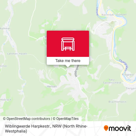 Карта Wiblingwerde Harpkestr.