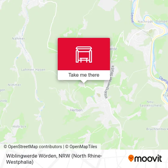 Карта Wiblingwerde Wörden