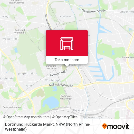 Карта Dortmund Huckarde Markt