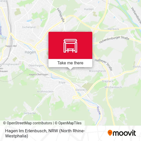 Карта Hagen Im Erlenbusch