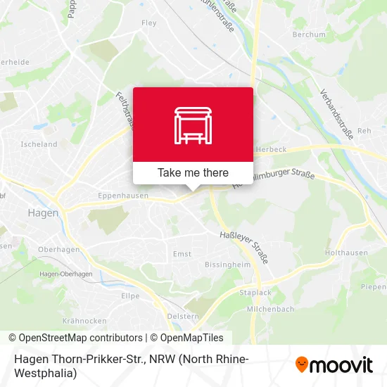 Карта Hagen Thorn-Prikker-Str.