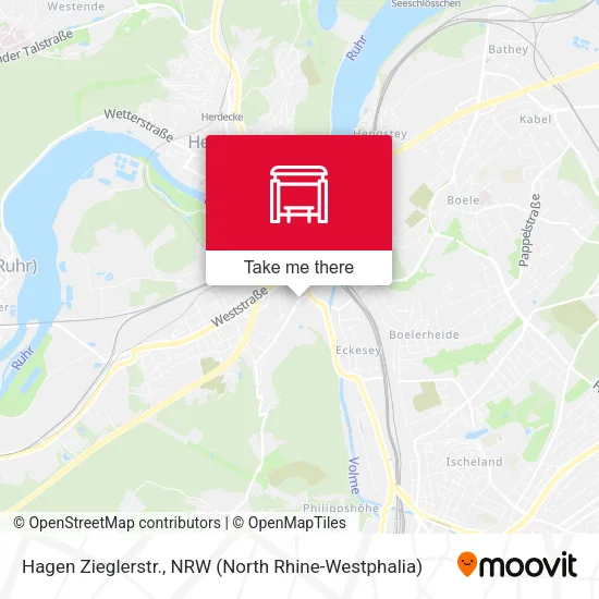 Карта Hagen Zieglerstr.