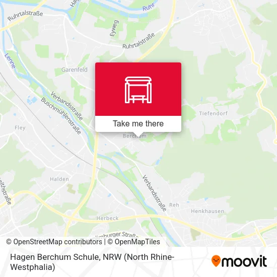 Карта Hagen Berchum Schule