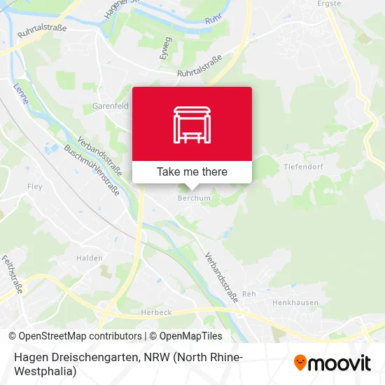 Hagen Dreischengarten map