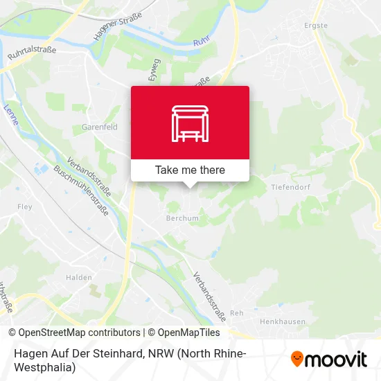 Hagen Auf Der Steinhard map