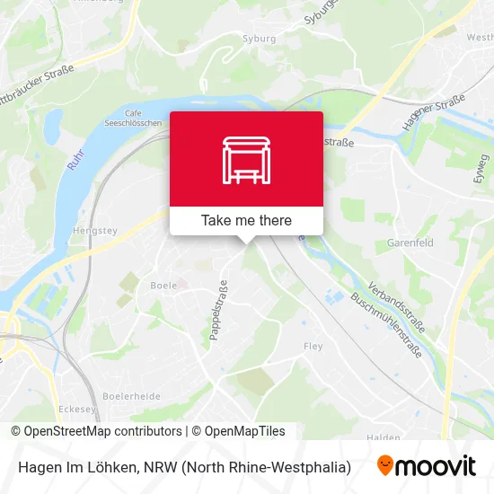 Hagen Im Löhken map