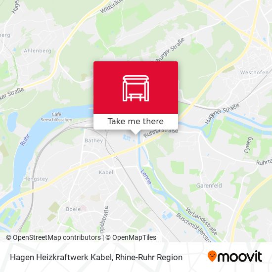 Hagen Heizkraftwerk Kabel map
