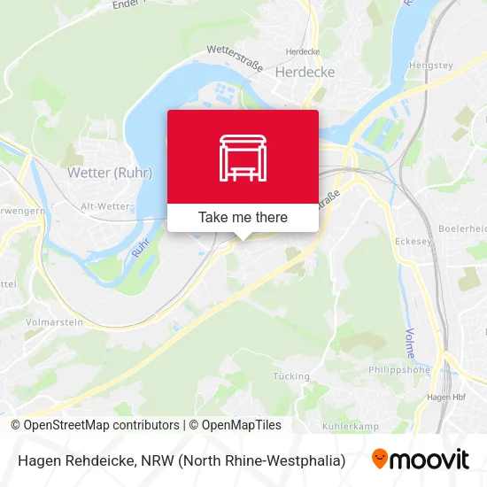 Карта Hagen Rehdeicke