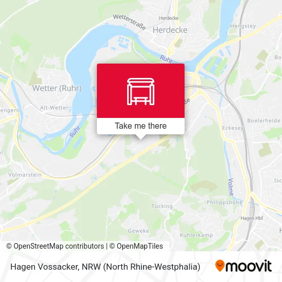 Hagen Vossacker map