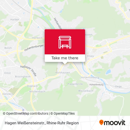 Hagen Weißensteinstr. map