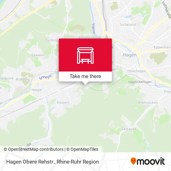 Карта Hagen Obere Rehstr.