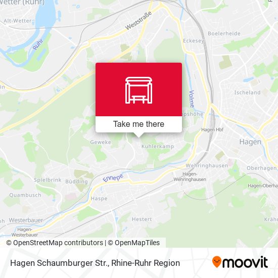 Hagen Schaumburger Str. map
