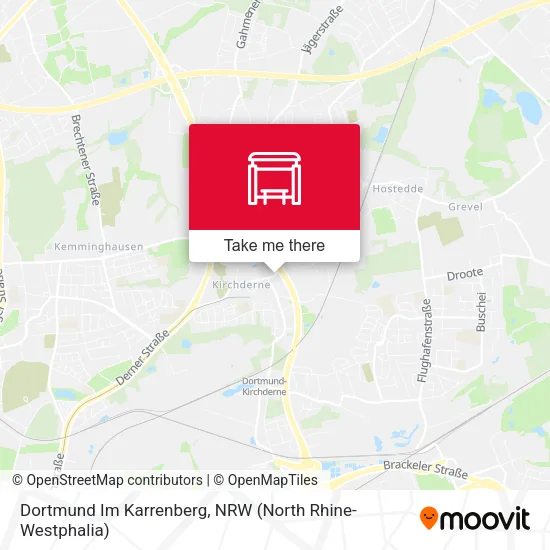 Карта Dortmund Im Karrenberg