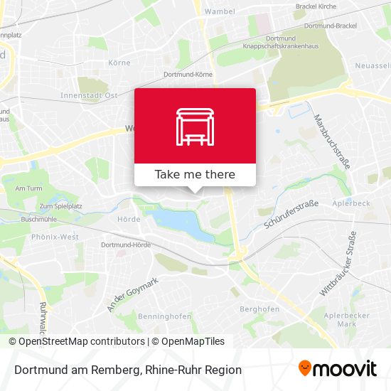 Dortmund am Remberg map