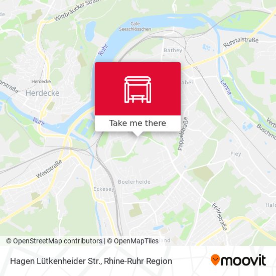 Hagen Lütkenheider Str. map