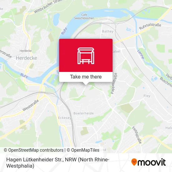 Карта Hagen Lütkenheider Str.