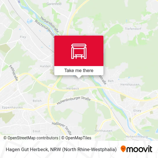 Hagen Gut Herbeck map