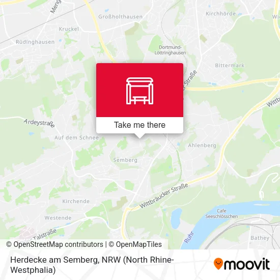 Карта Herdecke am Semberg
