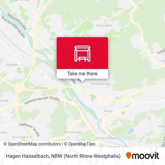 Карта Hagen Hasselbach