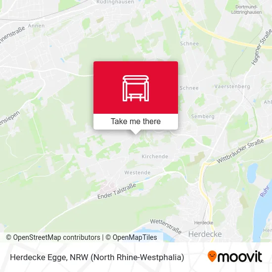 Herdecke Egge map