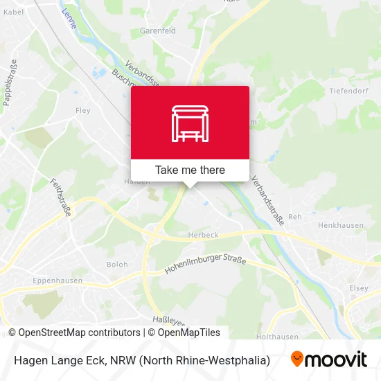 Карта Hagen Lange Eck