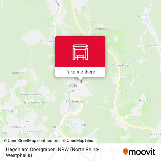Карта Hagen am Obergraben