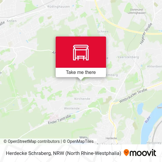 Herdecke Schraberg map