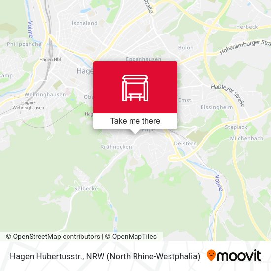Карта Hagen Hubertusstr.