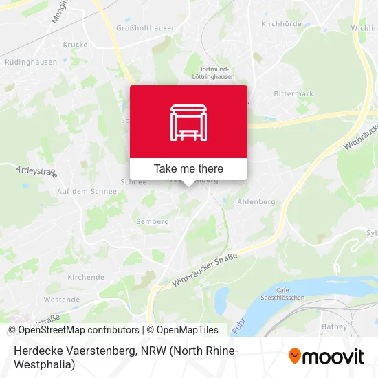 Карта Herdecke Vaerstenberg