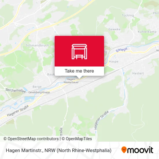 Карта Hagen Martinstr.