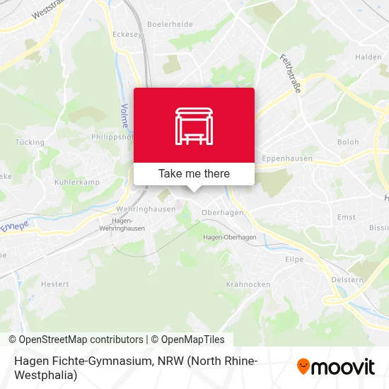 Hagen Fichte-Gymnasium map