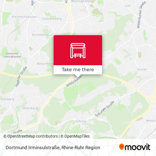 Dortmund Irminsulstraße map